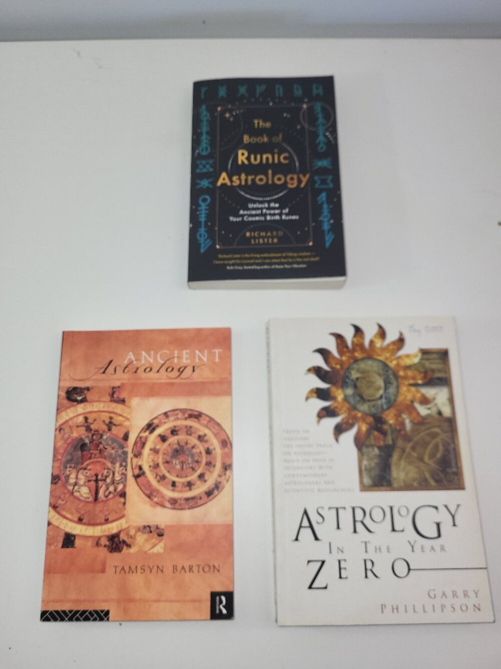 Astrology Book Lot – Runic Astrology, Ancient Astrology & Astrology in the Year